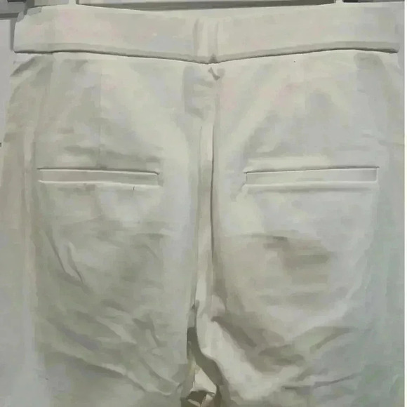 Helmut Lang High Rise Relaxed Fit Lacquered Cotton Suit pants Size 2 - Picture 13 of 15